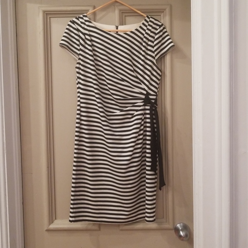 Black and white dress